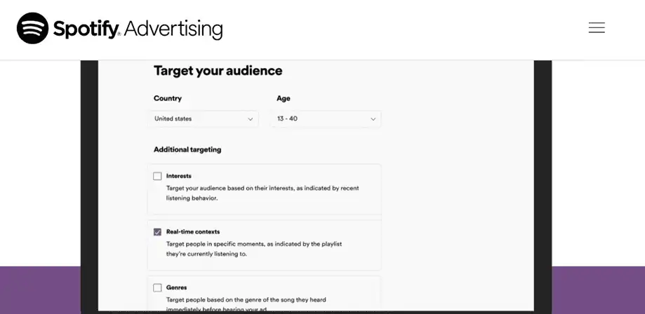 Spotify Target Ads Effectively