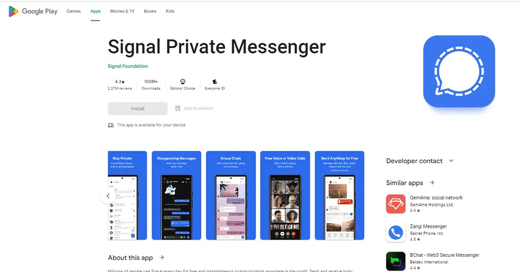 Signal Messenger